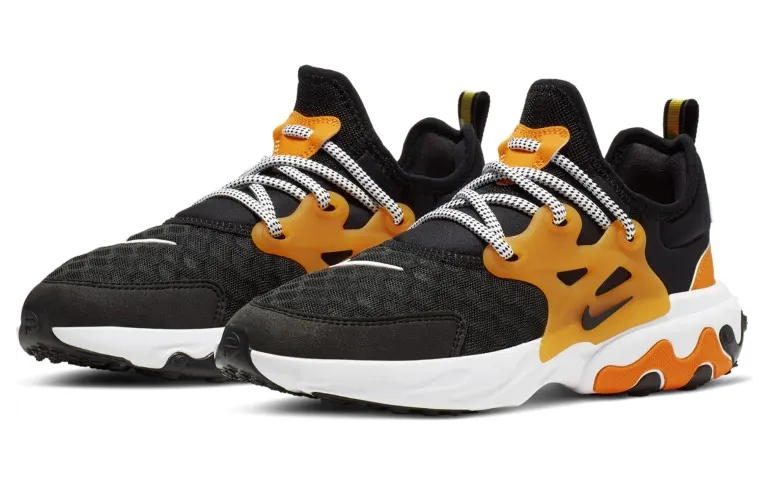 Nike React Presto’Black Ceramic’ GS Black/White/White/Bright Ceramic (CK2403-001)