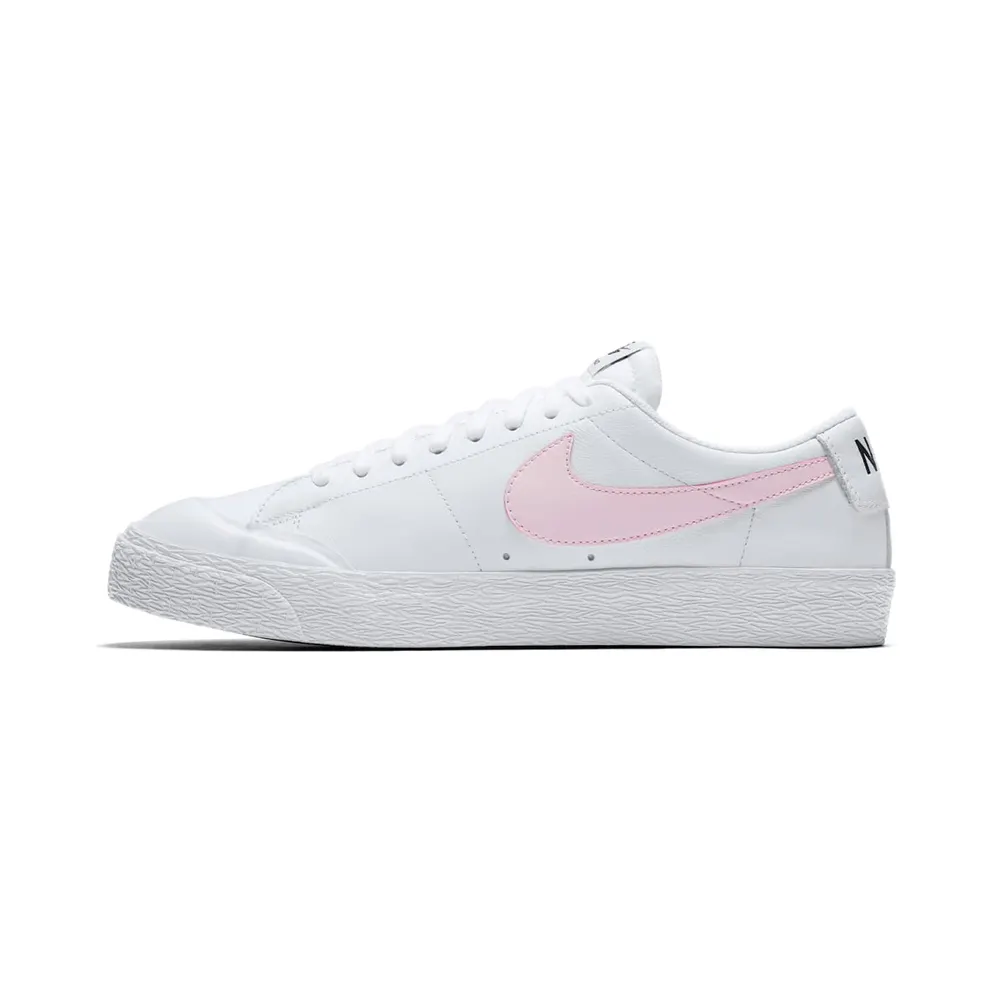 Nike SB Blazer Zoom Low White Prism Pink White/Prism Pink-Black-White (864348-160)