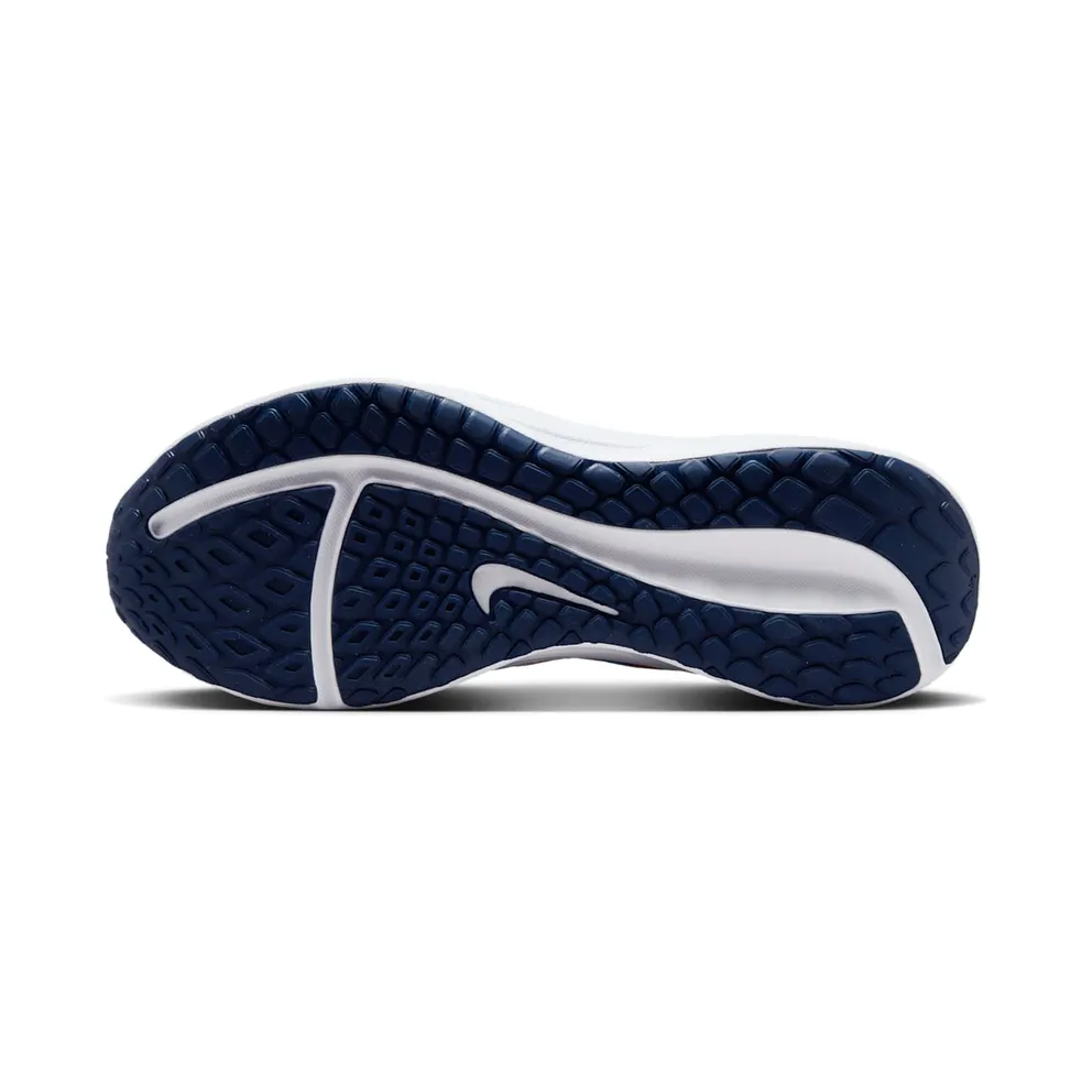 Nike Downshifter 13 Football Grey Deep Night Blue Lightning Bright Crimson (FD6454-012)