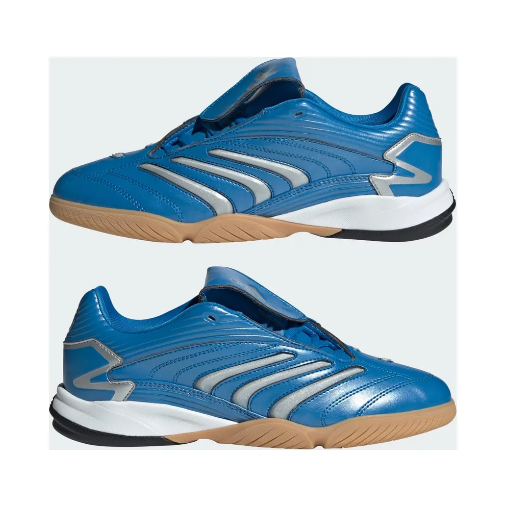 adidas Predator Sala Blue Silver Metallic Gum (JR1637)
