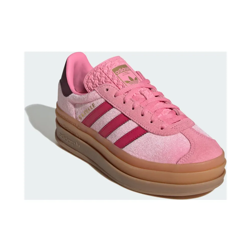 Adidas Gazelle Bold Kids Bliss Pink / Ruby Red / Maroon (JR5964)