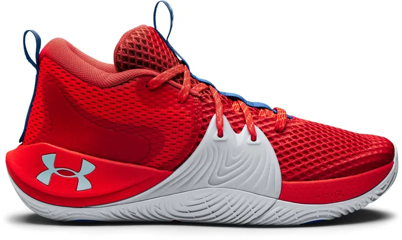 Under Armour Embiid One Versa Red Versa Red/Versa Red-Halo Gray (3023086-603)