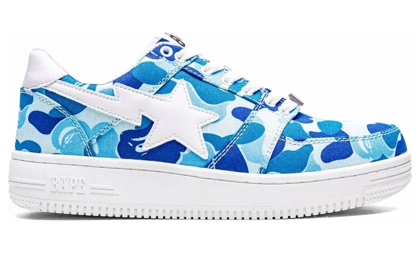 BAPE A Bathing Ape® Bapesta low-top “Blue” (1H30191011)