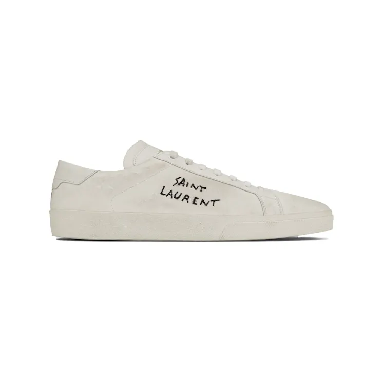 Saint Laurent Court Classic SL/06 White Worn