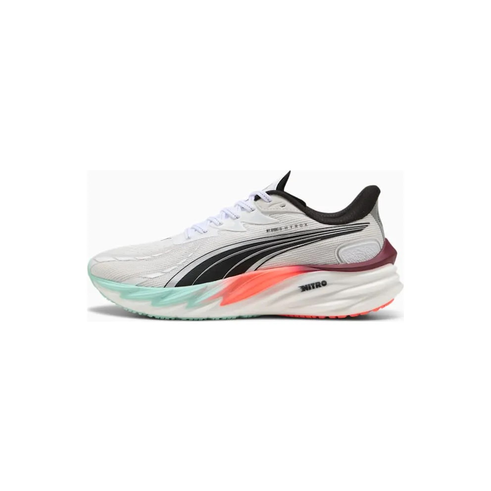 Puma Velocity Nitro 4 Hyrox White Mint Melt Glowing Red (311911-01)