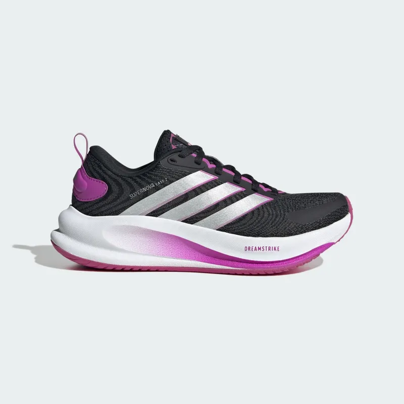 Adidas ADIDAS MINECRAFT SUPERNOVA EASE 2 Junior Running Shoes Core Black / Silver Metallic / Purple Burst (KJ9657)
