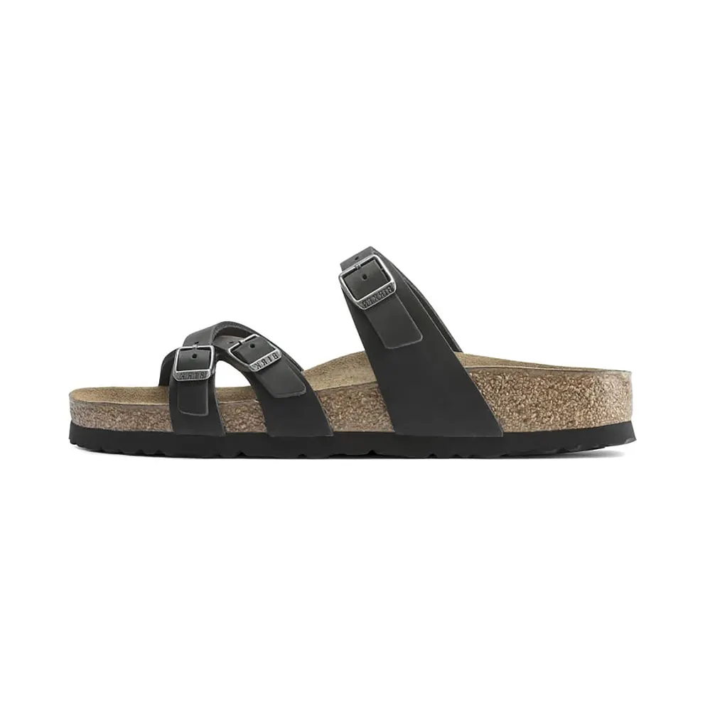 Birkenstock Franca “Oiled Leather – Black” (1021112)