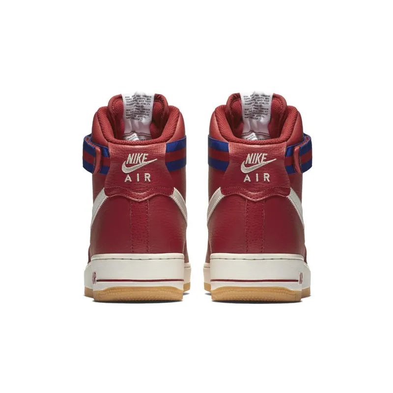 Nike Air Force 1 High ’07 Gym Red Deep Royal Blue Gum (315121-605)