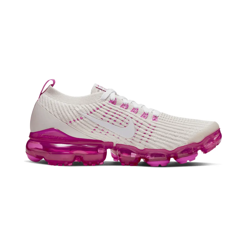 Nike Air VaporMax Flyknit 3 Phantom Laser Fuchsia (W) Phantom/White-Laser Fuchsia-Pink Rise (AJ6910-005)