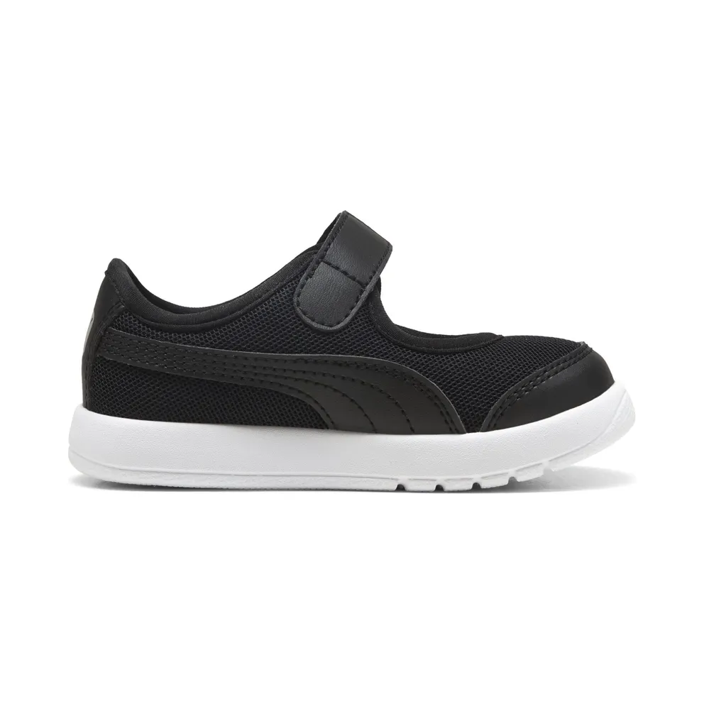 Puma Courtflex v3 Lina V “Puma Black / Puma Black” (400579_05)