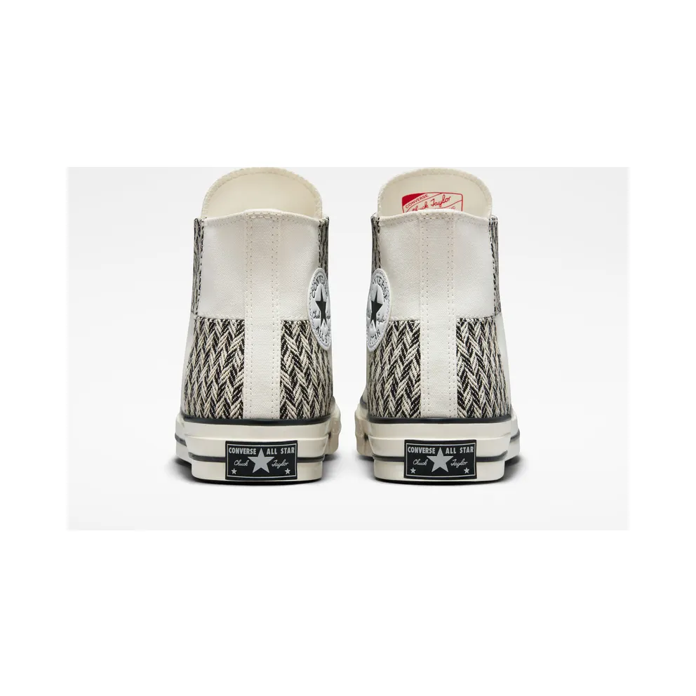Converse Chuck 70 Patchwork Herringbone Egret/White/Black