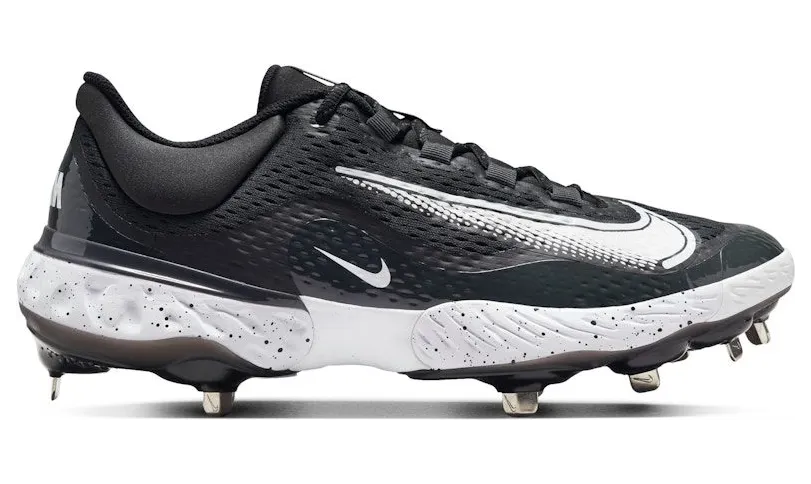 Nike Alpha Huarache Elite 4 Low Black Dark Smoke Grey White (DJ6521-003)