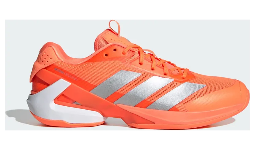 Adidas Adizero Ubersonic 5 Tennisschoenen Lucid Orange / Silver Metallic / Core Black (JR1734)