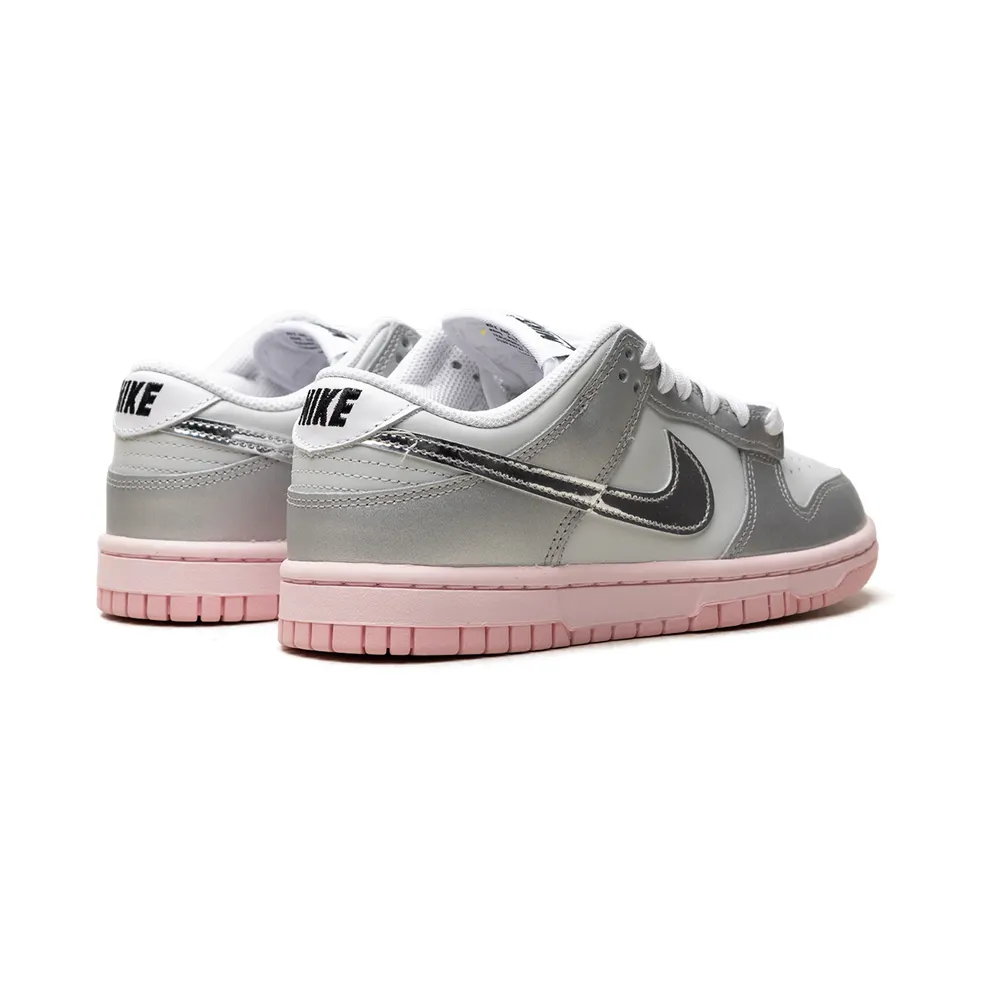 Nike Dunk Low LX “Metallic Silver Pink Foam” (HM3698-006)