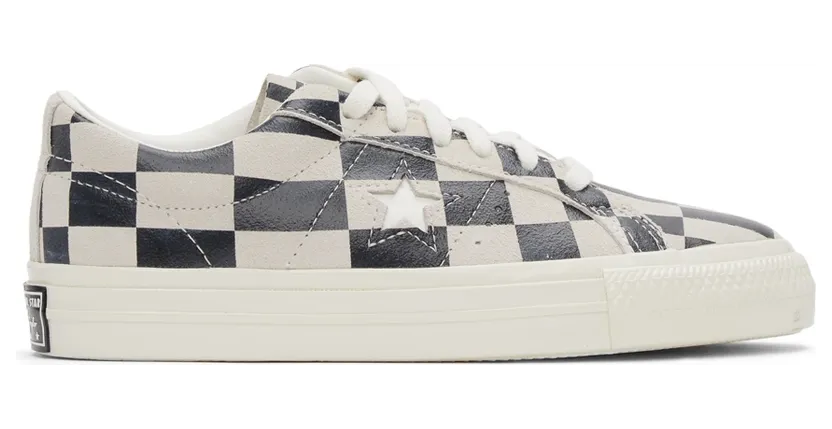 Converse One Star Blocked Wit/zwart/wit (172352C)