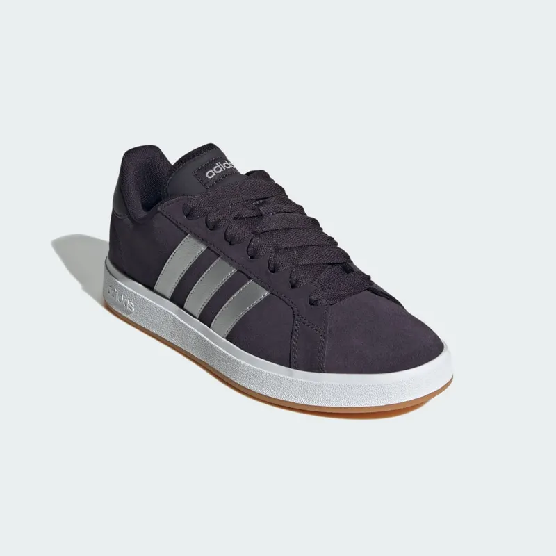 Adidas Grand Court Base 00s Black / Matte Silver / Cloud White (IH6191)
