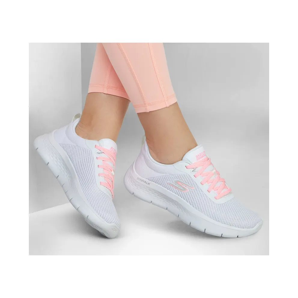 Skechers GO Walk Flex Alani “White / Pink (124952 Wpk)” (124952WPK)