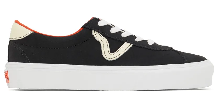 Vans Black & White Epoch VR3 LX Sneakers (VN0A5EE5B2V1)