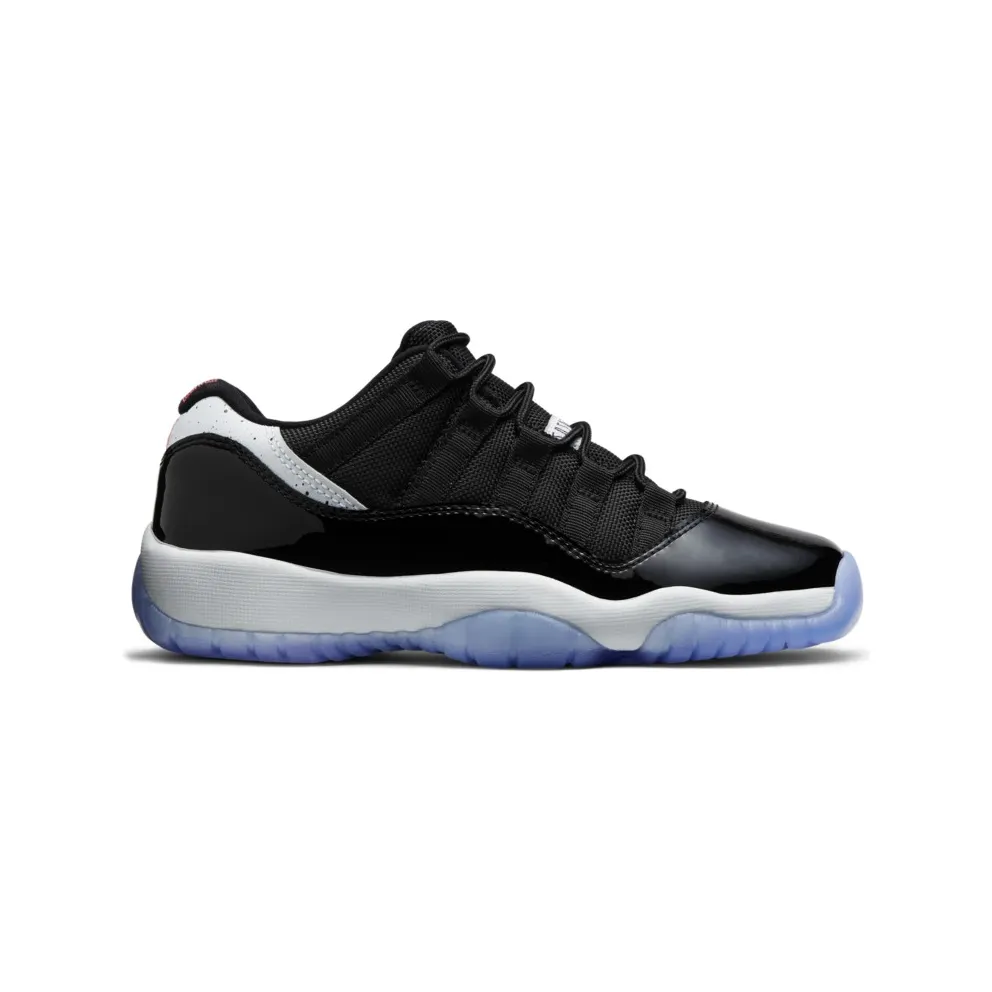 Jordan 11 Retro Low Infrared 23 (GS) Black/Infrared 23-Pure Platnium (528896-023)