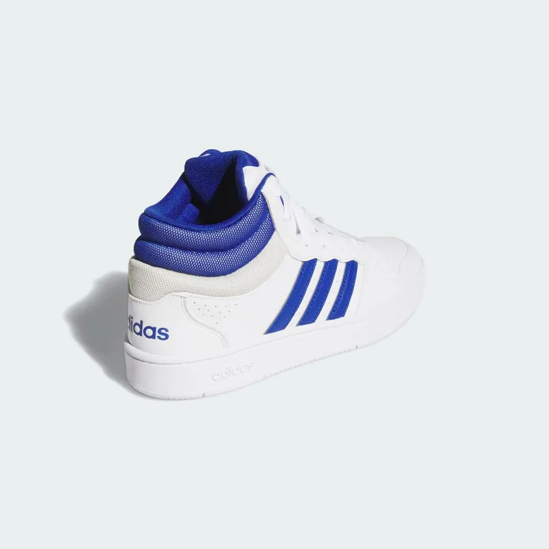 Adidas HOOPS MID CLASSIC Shoes Cloud White / Royal Blue / Orbit Grey (KI1034)