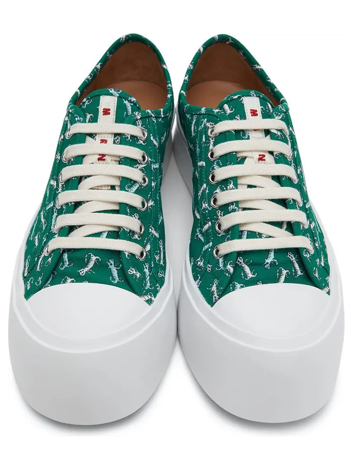 Marni Green Pablo Sneakers (SNZU010602 P4585) (5)