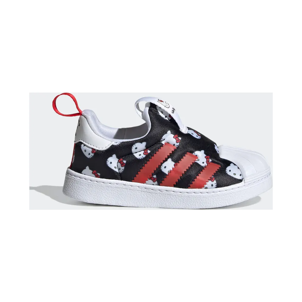 adidas Hello Kitty Superstar 360 Schuh Cloud White / Core Black / Vivid Red (GY9214)