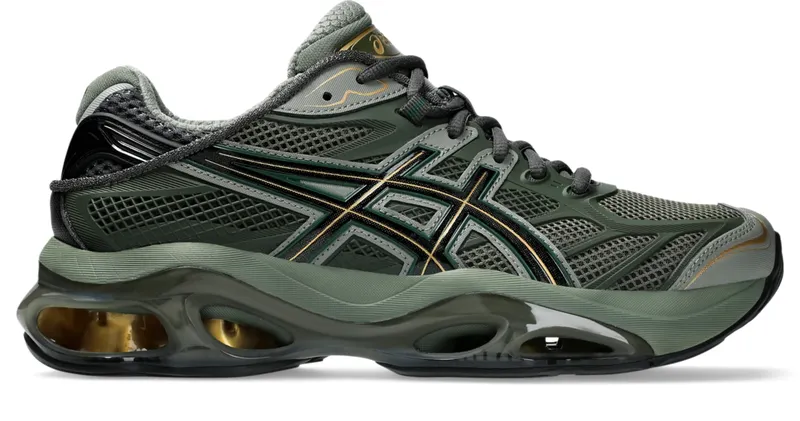 ASICS GEL-KINETIC 2.0 “Obsidian Grey / Olive Canvas” (1203A678-025)
