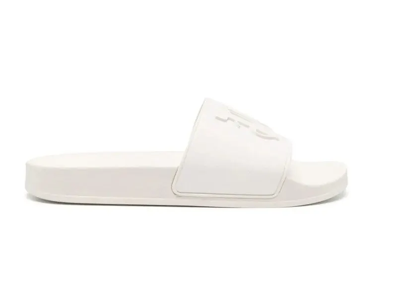 Palm Angels PA Logo Slide White (PMICO10R24MAT0010101)