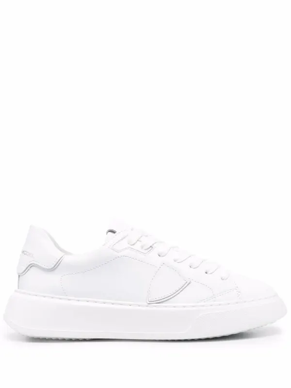 Philippe Model Paris mit Logo-Patch – White (BTLDV001)
