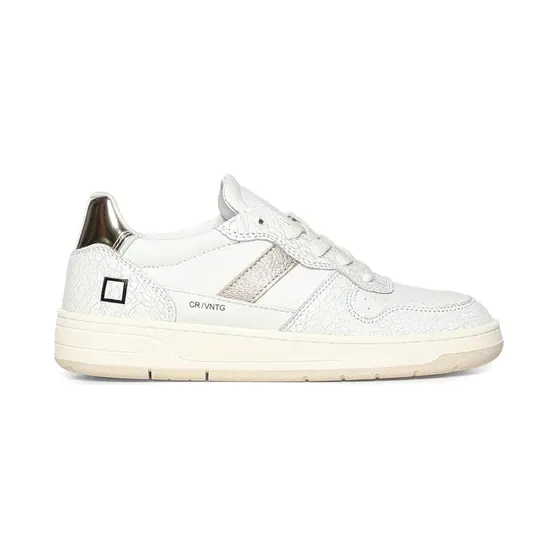 D.A.T.E. Court 2.0 suède “White” (W441C2VCWM)