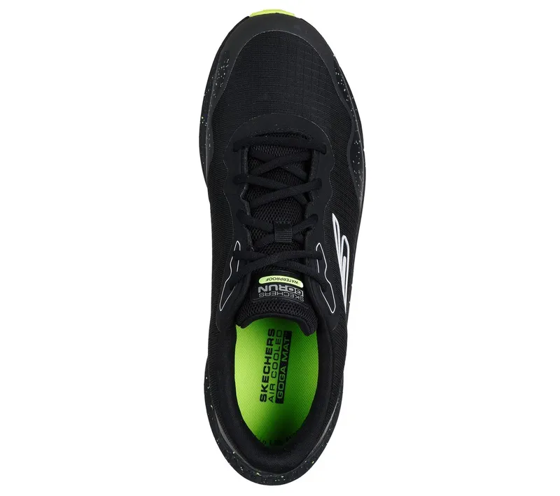 Skechers Waterproof: GO RUN Consistent 2.0 – Piedmont Sneaker Black/Limoen