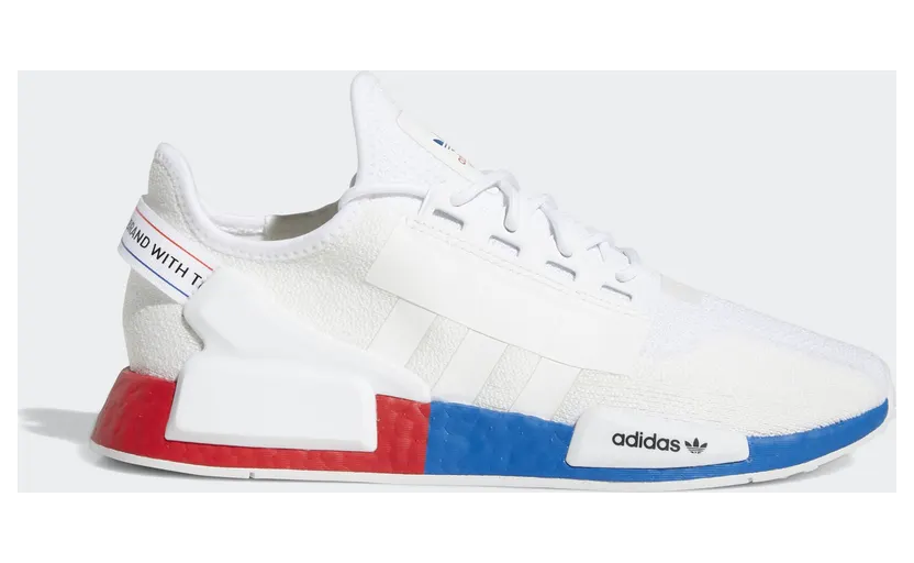 Adidas NMD_R1 V2 ‘White Lush Red’ Cloud White/Crystal White/Lush Red (FX4148)
