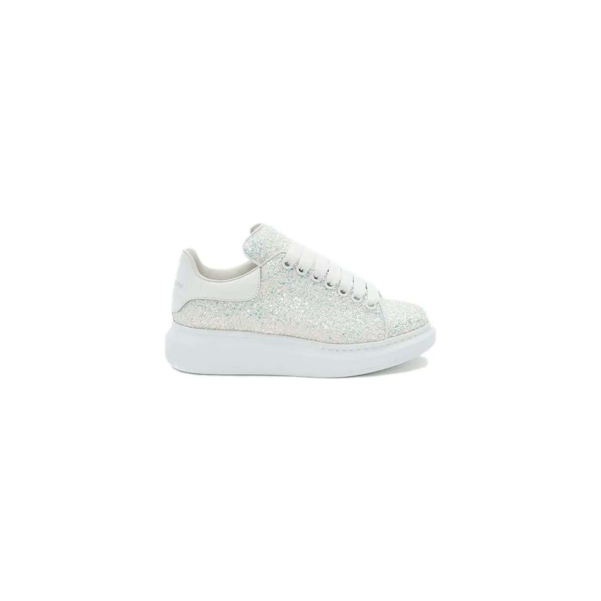 Alexander McQueen Oversized White Ice Glitter (558944W4SA18316)