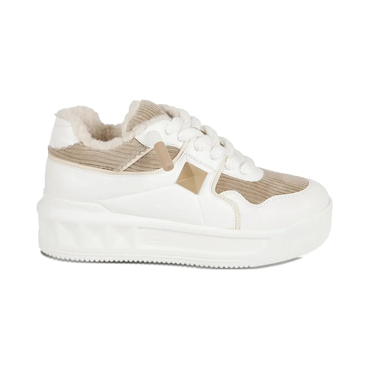 Valentino Garavani mit Rockstud-Nieten “White” (WS0FQ4IIG)