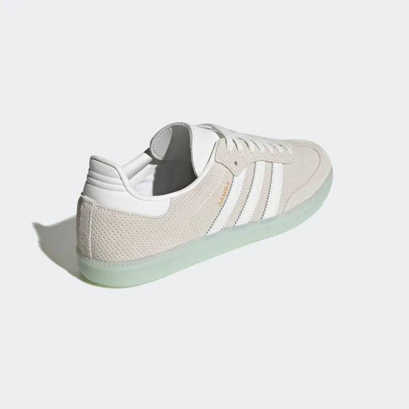Adidas Samba OG Core White / Core White / Almost Blue (HP7904)