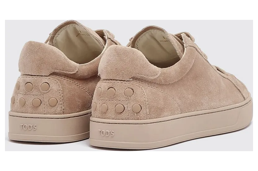 Tod’s Suede Sneakers Blush Pink (XXW04L0HZ40M8WM027) (2)