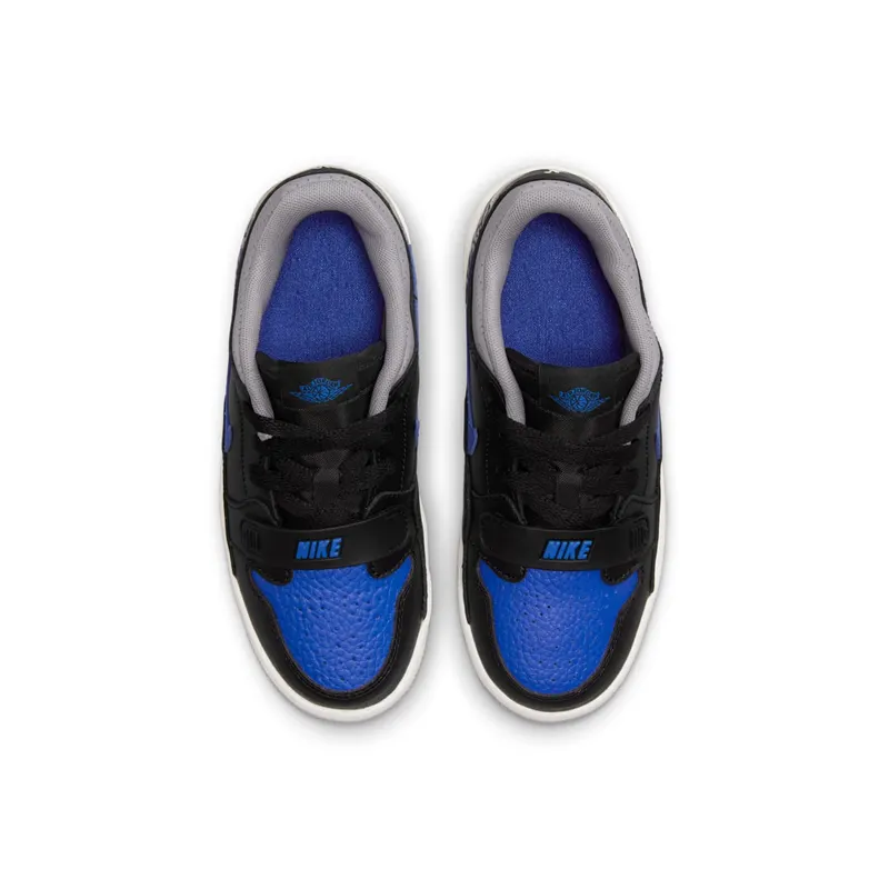 Jordan Legacy 312 Low Black White Cement Grey Game Royal (CD9055-041)