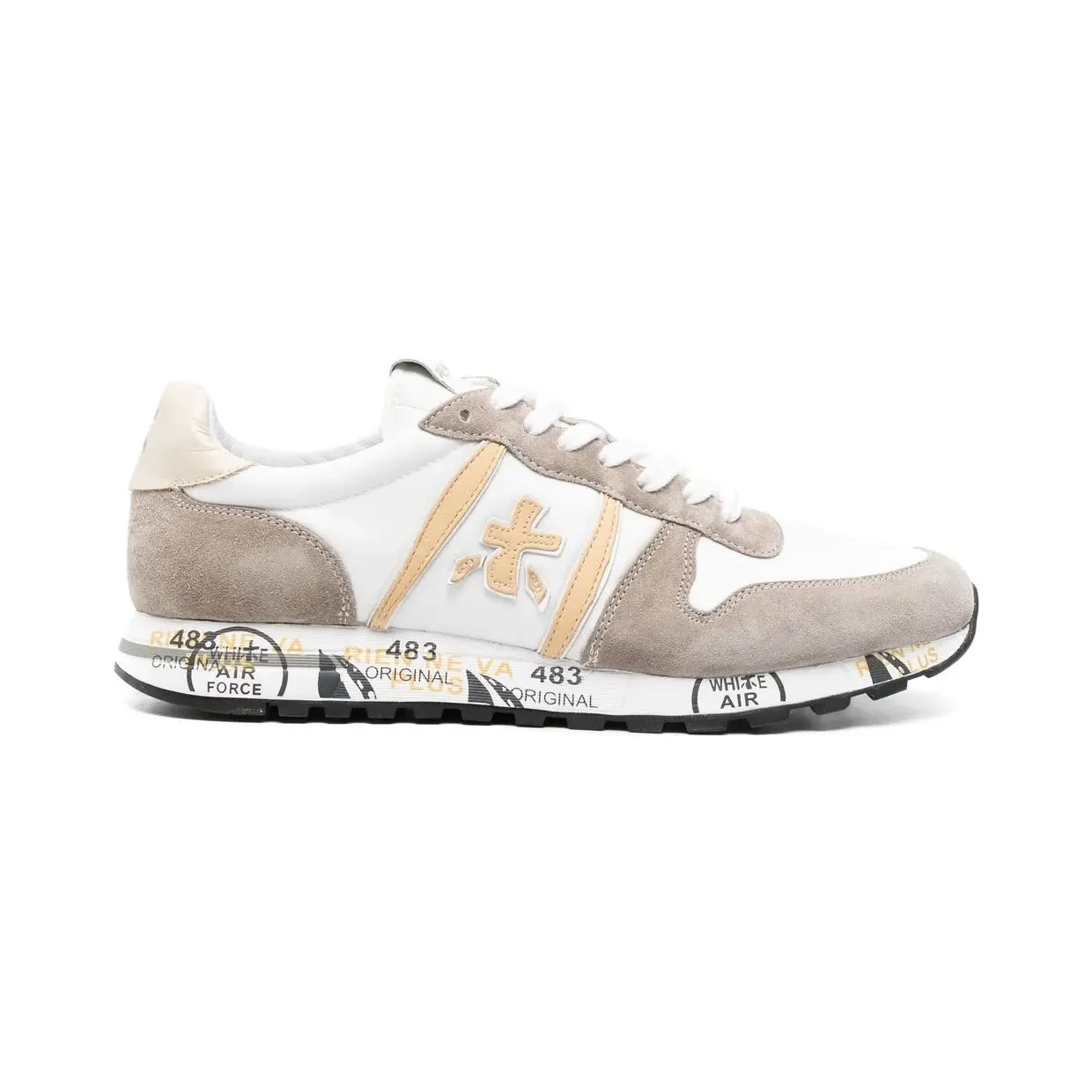 Premiata Eric low-top sneakers – Beige (ERIC5670)