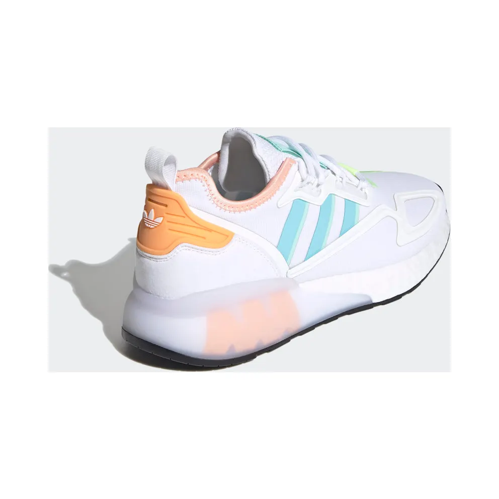 adidas ZX 2K Boost Core White / Hazy Sky / Glow Pink (H06578)
