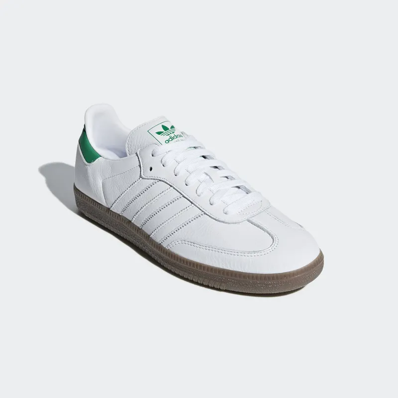 adidas Samba OG White Green Gum Cloud White/Green/Gum (D96783)