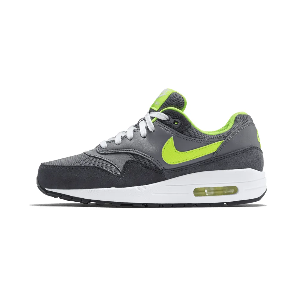 Nike Air Max 1 OG Cool Grey Volt (GS) Grey / Volt (555766-045)