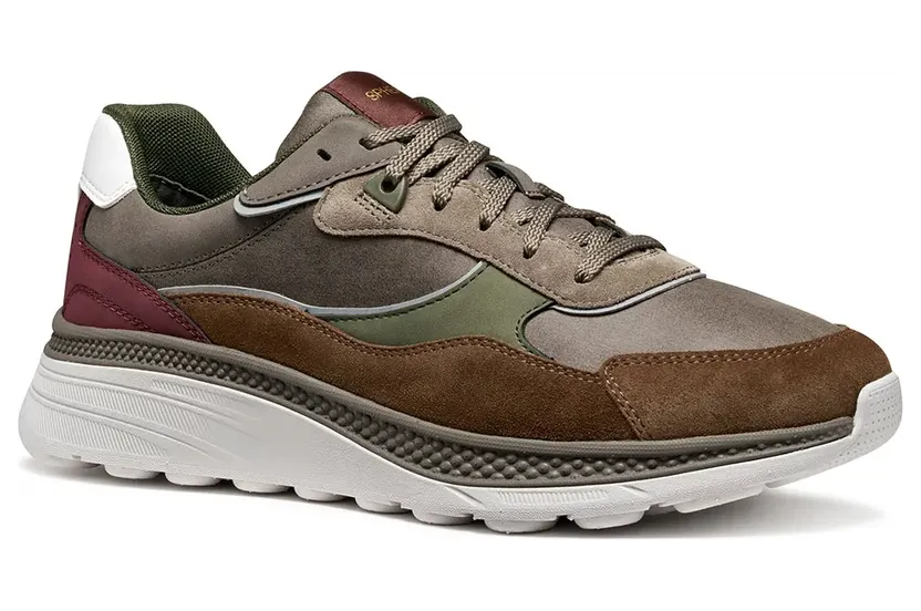 Geox sneaker Licht beige/cognac (U56HUA0CQ22-C1320)