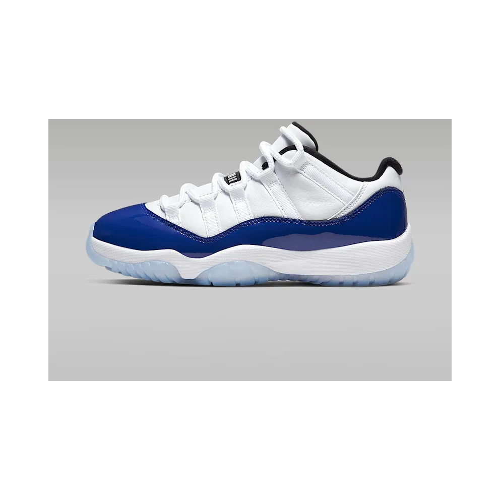 Jordan 11 Retro Low White Concord (W) White/Black-Concord (AH7860-100)