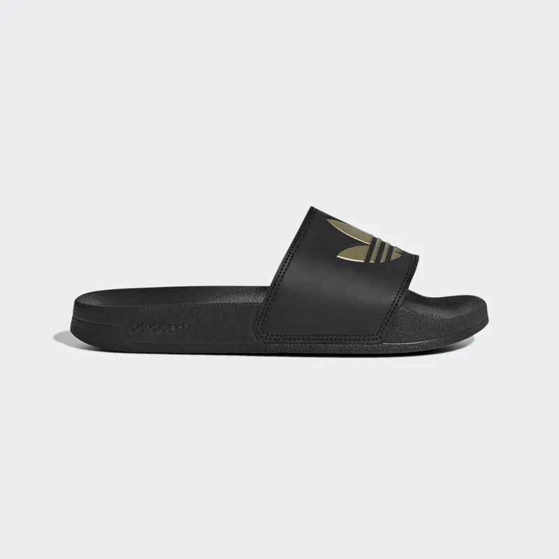 Adidas Adilette Lite Slides Core Black / Core Black / Matte Gold (GZ6196)