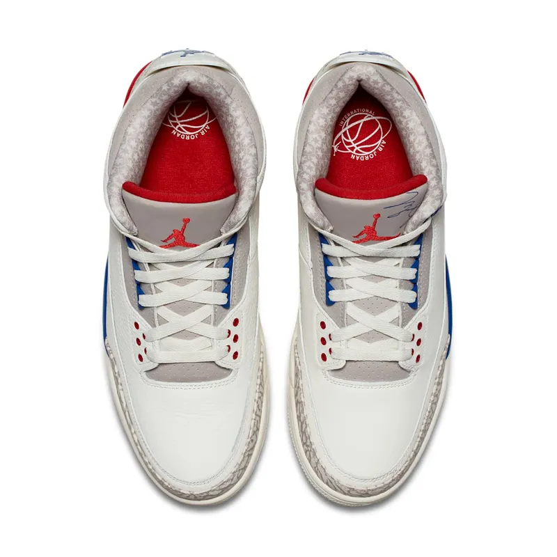 Air Jordan Nike AJ III 3 Retro ‘International Flight’ (2018) (136064-140)