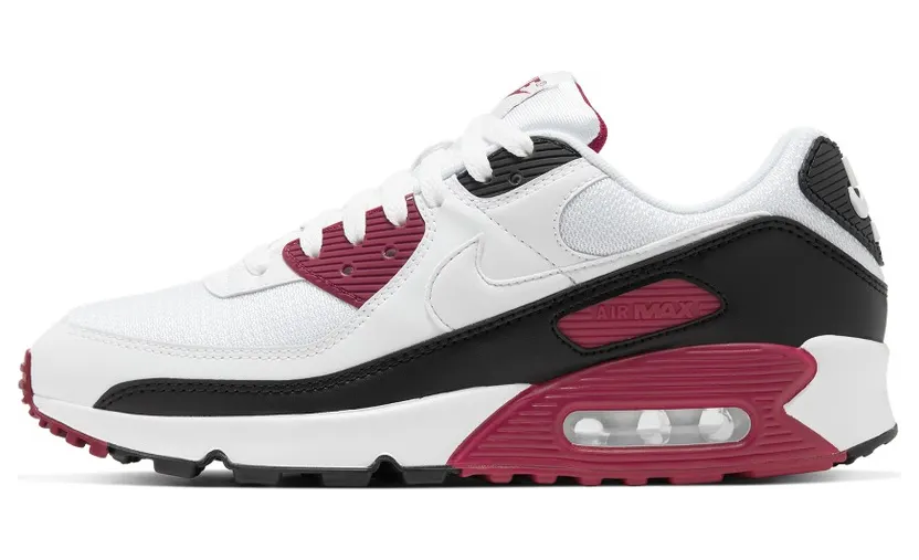 Nike Air Max 90 New Maroon – “White / White / New Maroon / Black” (CT4352-104)