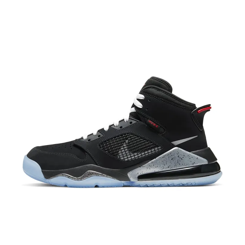 Jordan Mars 270 Black Metallic Silver Black/Metallic Silver-Fire Red-White-Black (CD7070-010)