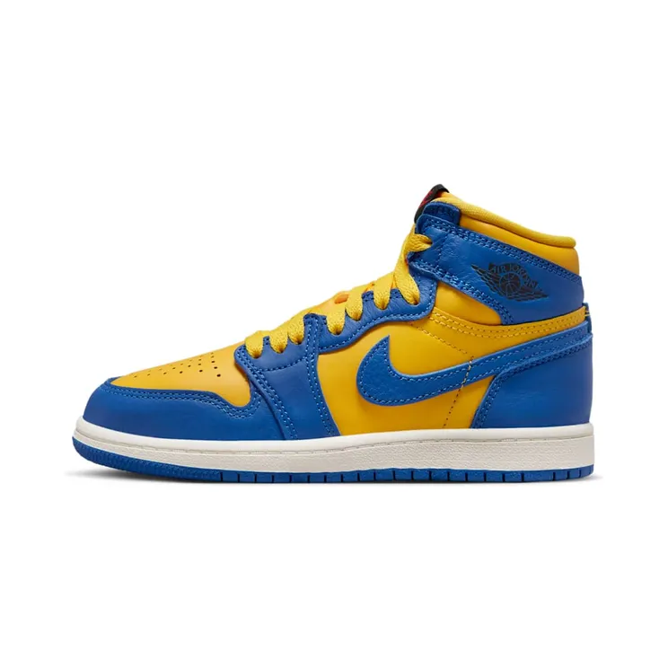 Jordan 1 Retro High OG Reverse Laney “Varsity Maize / Sail / Game Royal” (FD2597-700)