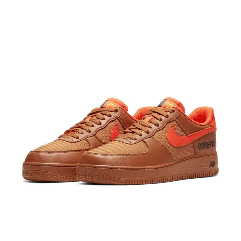 Nike Air Force One Low Gore-Tex Burnt Orange Brown/Burnt Orange (CK2630-800)
