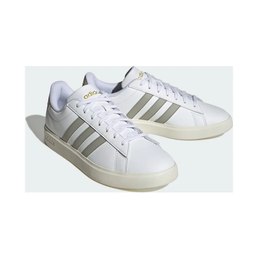 Adidas Grand Court Cloudfoam Comfort Cloud White / Silver Pebble / Wonder Beige (ID4467)